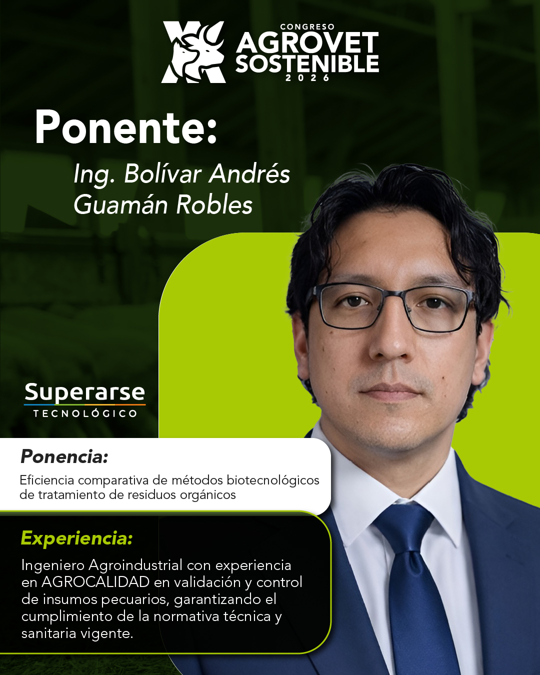 Ing. Bolívar Andrés Guamán Robles